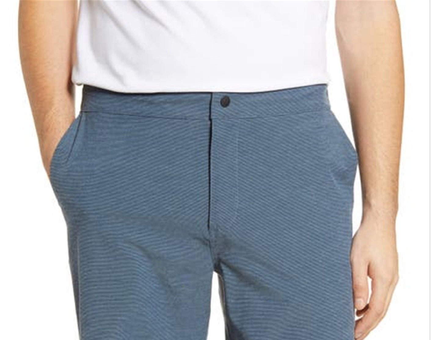 Reyn Spooner Men's Aloha Stretch Shorts Dress Blue Size 38