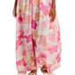 Tiare Hawaii Women's Gracie Tie Dye Cover Up Maxi Dress Orange Size One Size