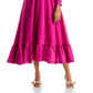 Sabina Musayev Women's Frida Open Back Midi Dress Pink Size S