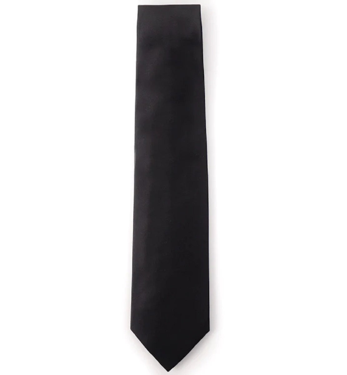 Perry Ellis Men's Satin Solid Tie Black Size Regular