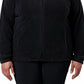 Columbia Women's Benton Springs Fleece Jacket Black Size 3X