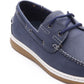 Aston Marc Men's Faux Nubuck Boat Shoes Blue Size 10 M