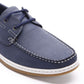 Aston Marc Men's Faux Nubuck Boat Shoes Blue Size 10 M