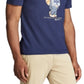 Polo Ralph Lauren Men's Custom Slim Fit Polo Bear T-Shirt Blue Size Small