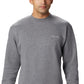 Columbia Men's Hart Mountain Ii Crew Sweatshirt Gray Size Large