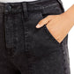 Aqua Women's Jackie Jogger Jeans  Gray Size 28