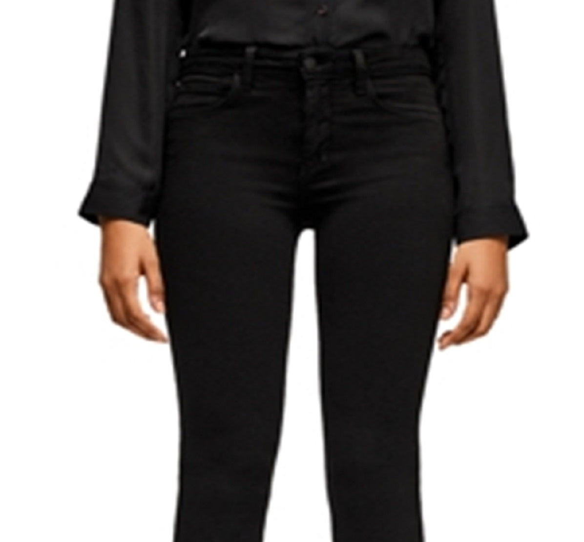 L'agence Women's High Rise Skinny Jeans Black Size 29