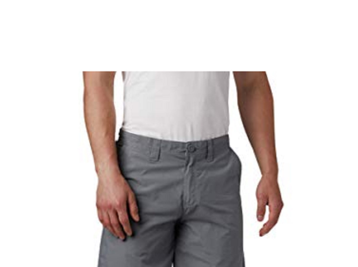 Columbia Men's 10 Washed Out Short Gray Size 34