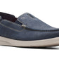 Clarks Men's Gorwin Step Slip On Loafer Shoes Blue Size 11 M