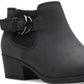 Clarks Women's Adreena Field Booties Black Size 9.5 W
