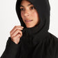 Marmot Women's Solaris Hooded Gore Tex Jacket Black Size Medium