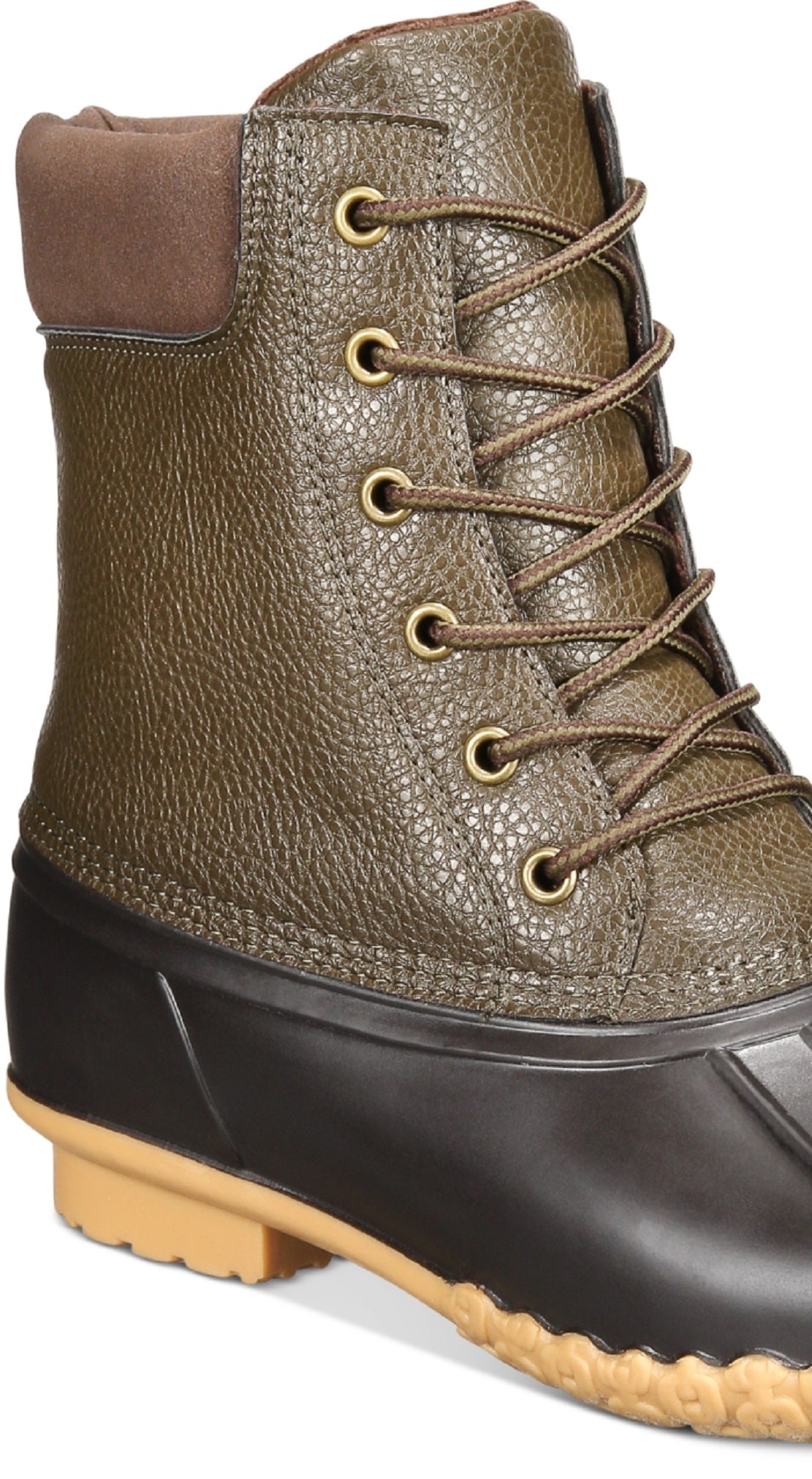 Weatherproof Vintage Men's Adam Duck Boots Green Size 13 M