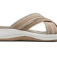 Clarks Women's Cloudsteppers Mira Isle Sandals Shoes Brown Size 7 M