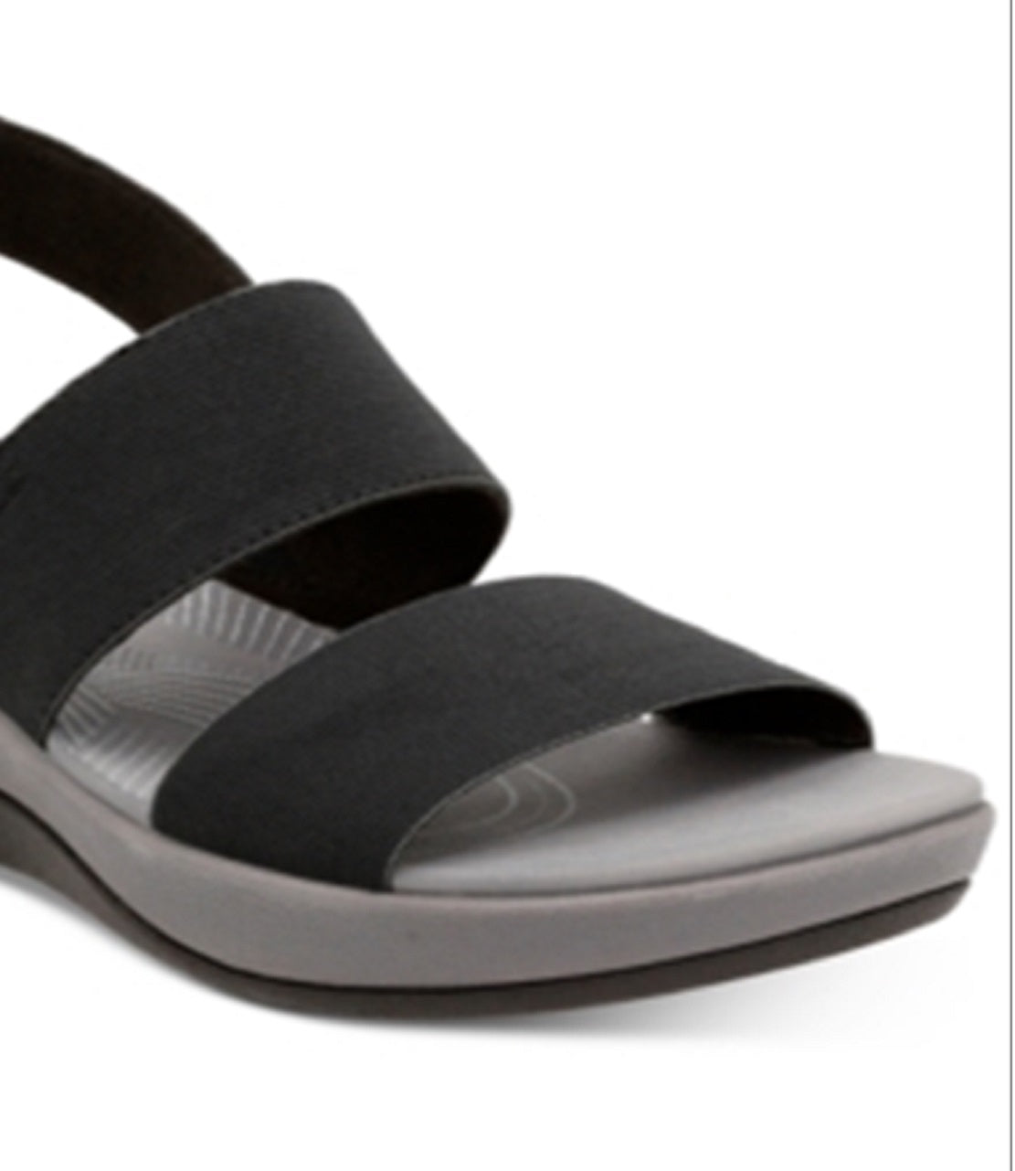 Clarks Women's Arla Jacory Flat Sandals Black Size 11 M