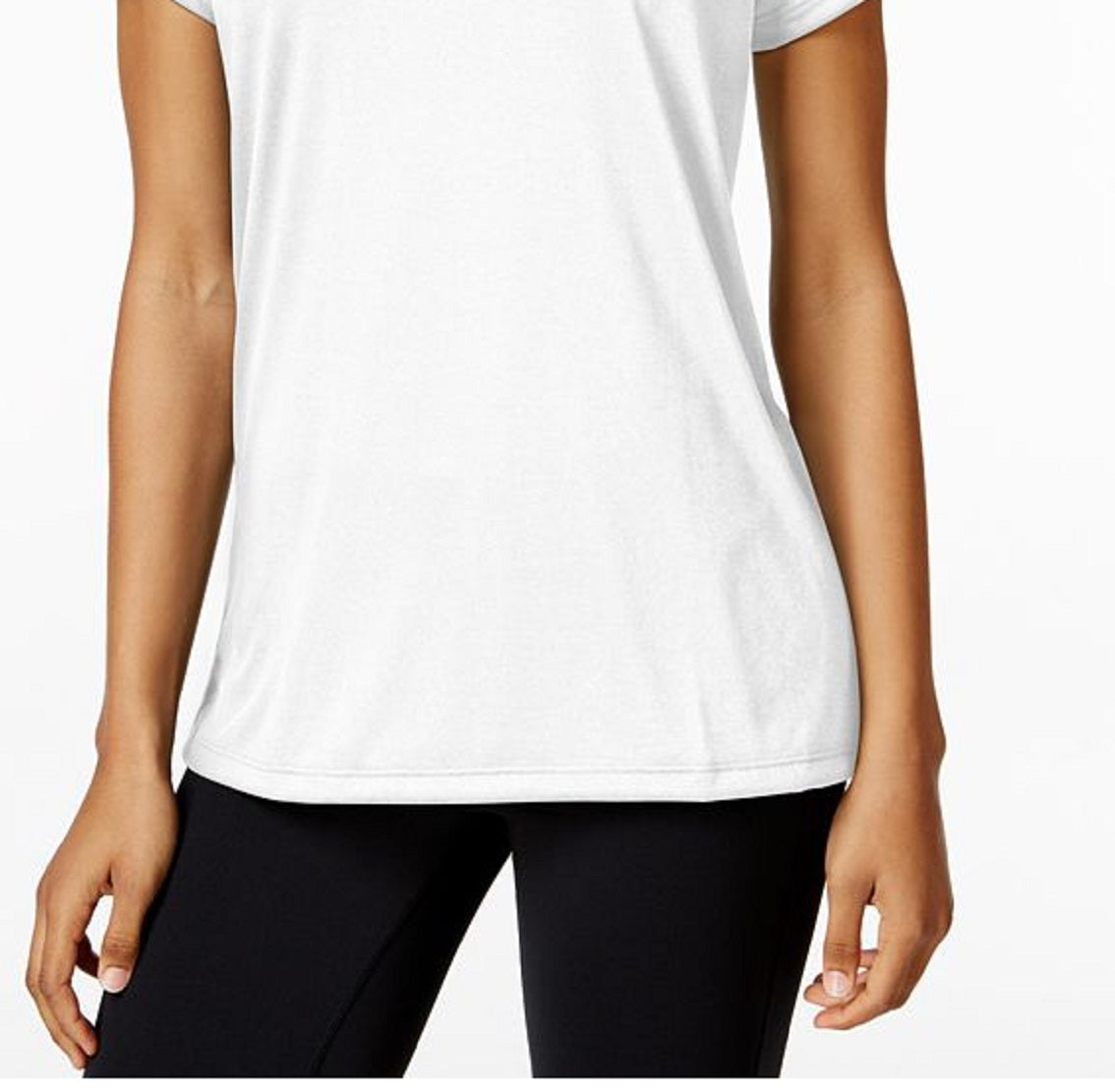 Under Armour Women's Tech Crew Neck T-Shirt White Size Medium