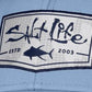 Salt Life Men's Badge Hat Blue Size Regular