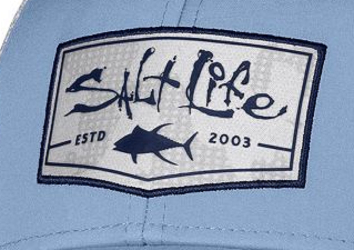 Salt Life Men's Badge Hat Blue Size Regular
