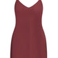 City Chic Women's V Neck Maxi Dress Red Size 18W