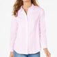 Charter Club Women's Classic Button-Front Shirt Pink Size 18