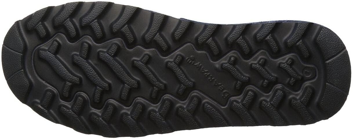 BEARPAW Women's Elle Short Wide Cadet Boot Classic Black Suede Size 7