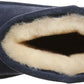 BEARPAW Women's Elle Short Wide Cadet Boot Classic Black Suede Size 7
