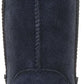 BEARPAW Women's Elle Short Wide Cadet Boot Classic Black Suede Size 7