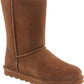 BEARPAW Women's Elle Short Wide Cadet Boot Suede Classic Hickory Ii