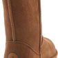 BEARPAW Women's Elle Short Wide Cadet Boot Suede Classic Hickory Ii