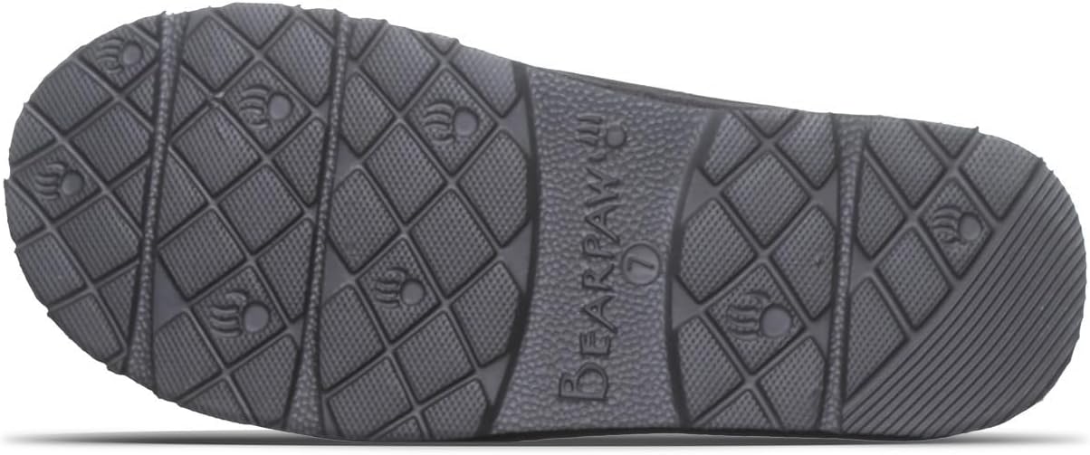 BEARPAW महिलाओं का टाबिथा स्लिपर महिलाओं का स्लिपर काला साबर