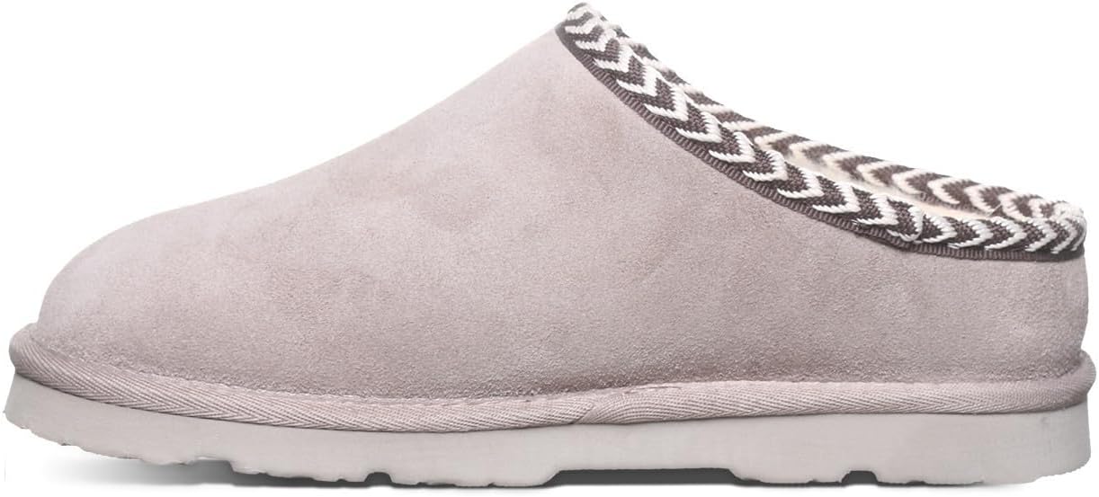 BEARPAW महिलाओं के लिए तबिथा मशरूम वीमेन स्लिपर आरामदायक और हल्का