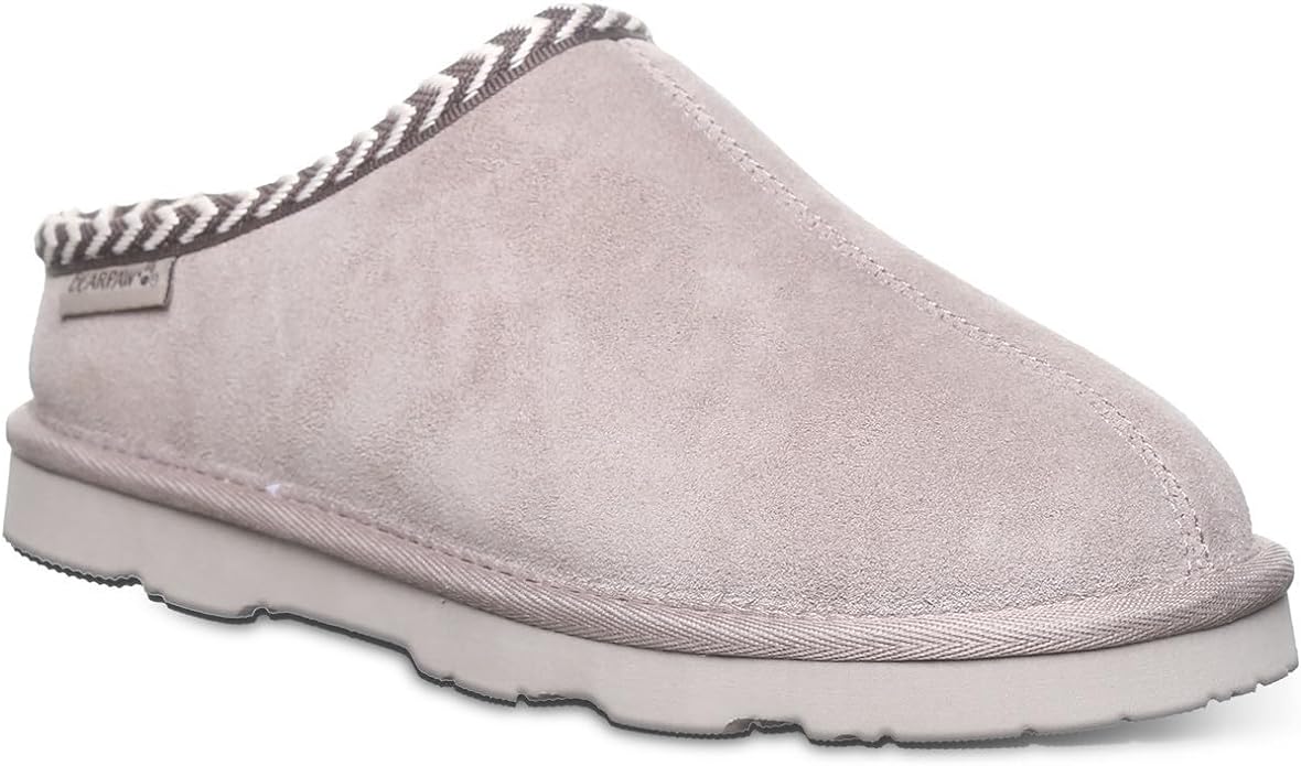 BEARPAW महिलाओं के लिए तबिथा मशरूम वीमेन स्लिपर आरामदायक और हल्का