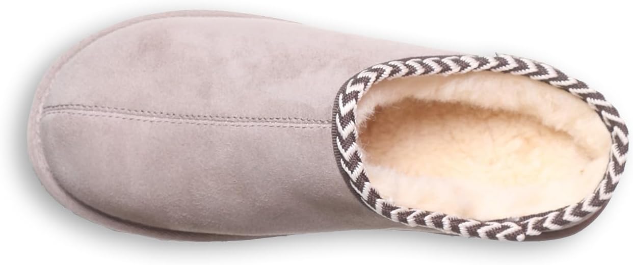 BEARPAW महिलाओं के लिए तबिथा मशरूम वीमेन स्लिपर आरामदायक और हल्का
