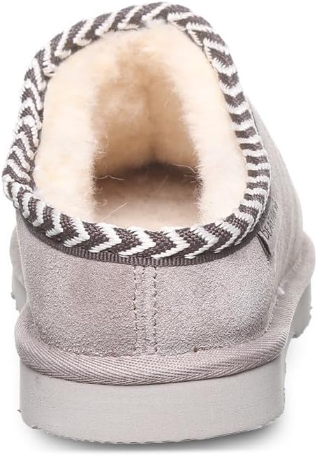 BEARPAW महिलाओं के लिए तबिथा मशरूम वीमेन स्लिपर आरामदायक और हल्का