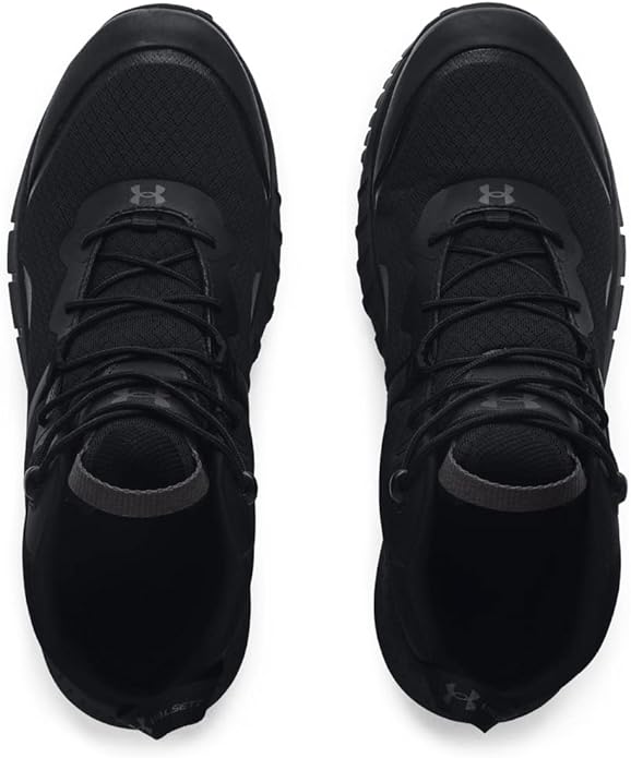 Under Armour Men's Micro G Valsetz Mid Military and Tactical Boot, Black