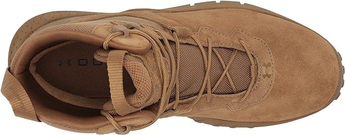 Under Armour Men's Micro G Valsetz Lthr Military and Tactical Boot, Coyote