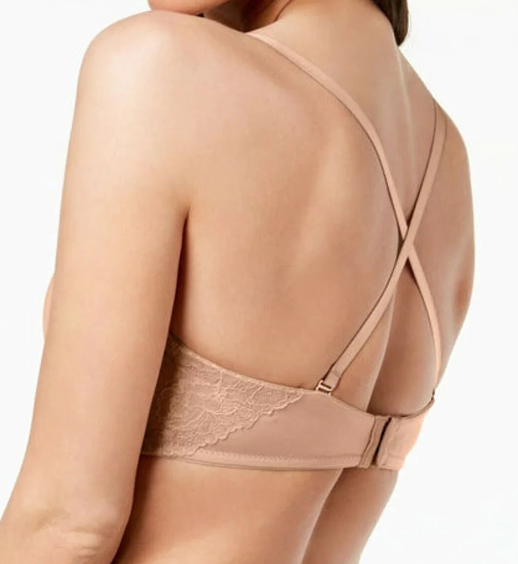 INC International Concepts Women's Multi-Way Strapless Bra Beige Size 38 DD