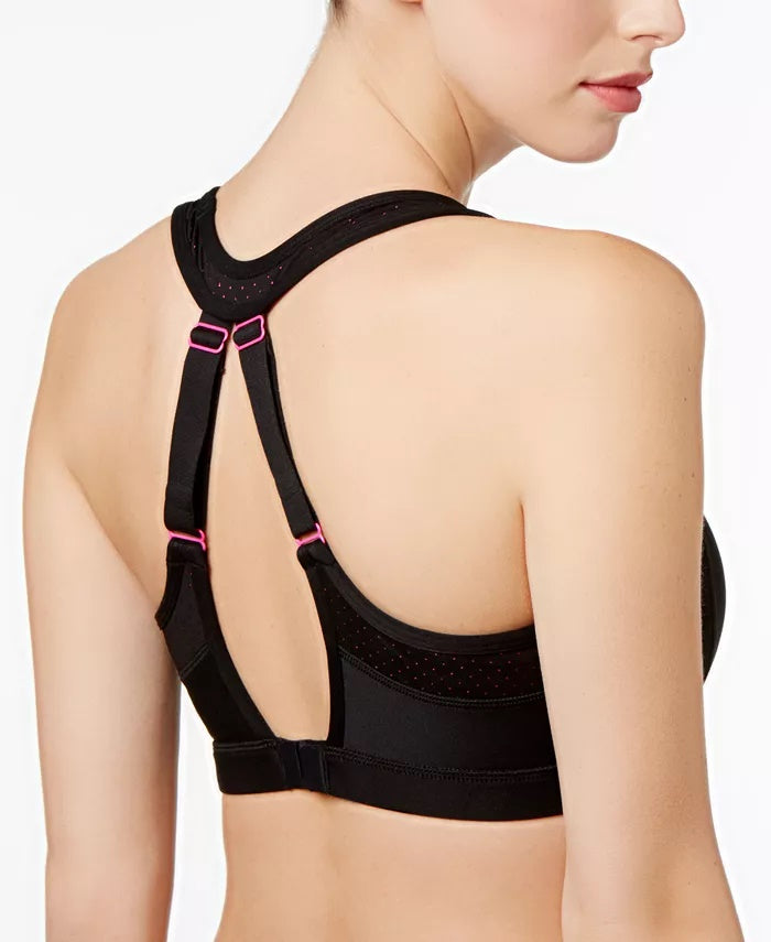 Ideology Women's Strappy Back Medium Impact Sports Bra Gray Size Small