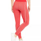Ideology Women's Heart-Print High-Waist Leggings Pink Size Small