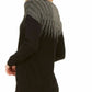 Alfani Women's Metallic-Detail Vented-Hem Sweater Black Size Small