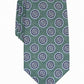 Tasso Elba Men's Medallion Classic Neck Tie Green One Size