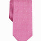 Alfani Men's Geometric Dot Tie  Pink Size Regular