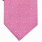 Alfani Men's Geometric Dot Tie  Pink Size Regular