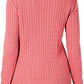 Karen Scott Women's V-Neck Solid Sweater Pink Size X-Small