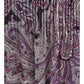 Lauren By Ralph Lauren Women's Petite Printed Tie Neck Blouse Purple Size Petite X-Small