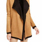 Anne Klein Women's Long Sleeve Open Cardigan Sweater Beige Size X-Large
