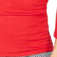 INC International Concepts Women's Solid Long Sleeve V Neck Blouse Top Red Size X-Large