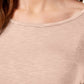 Style & Co Women's 3/4 Sleeve Scoop Neck Top Pink Size X-Small