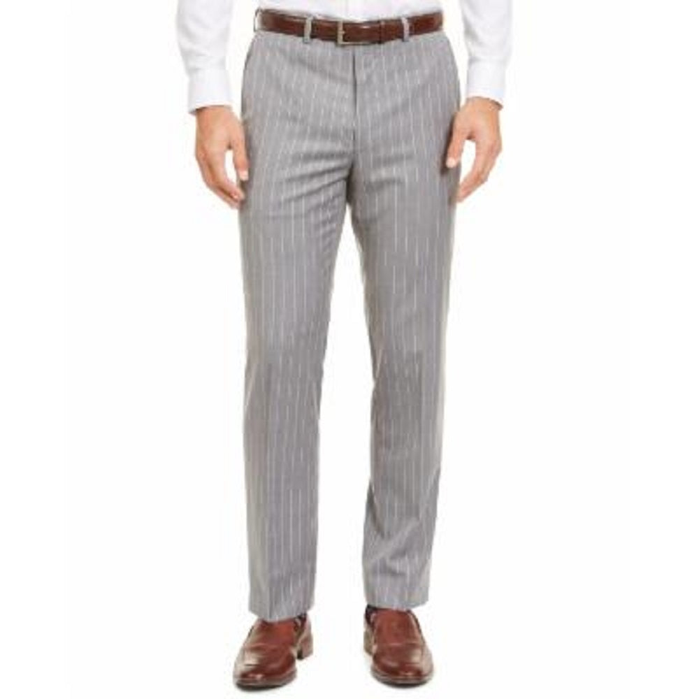 Ralph Lauren Men's Pinstripe Work Pants Gray Size 32X32