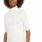 Alfani Women's Turtleneck Sweater White Size Petite Medium