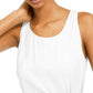 INC International Concepts Women's Side Tie Top White Size PL